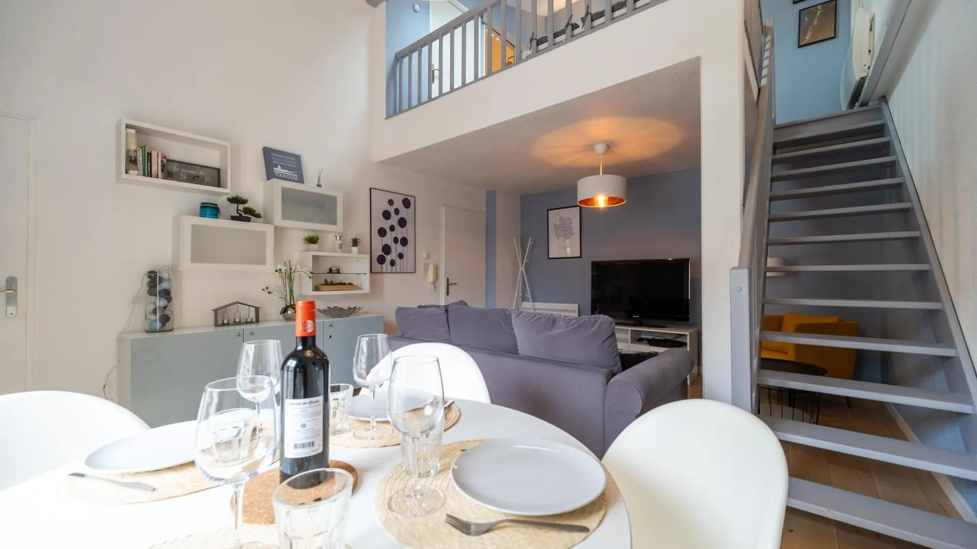 Cyrano Bnb - Duplex A Toulouse Pour 4